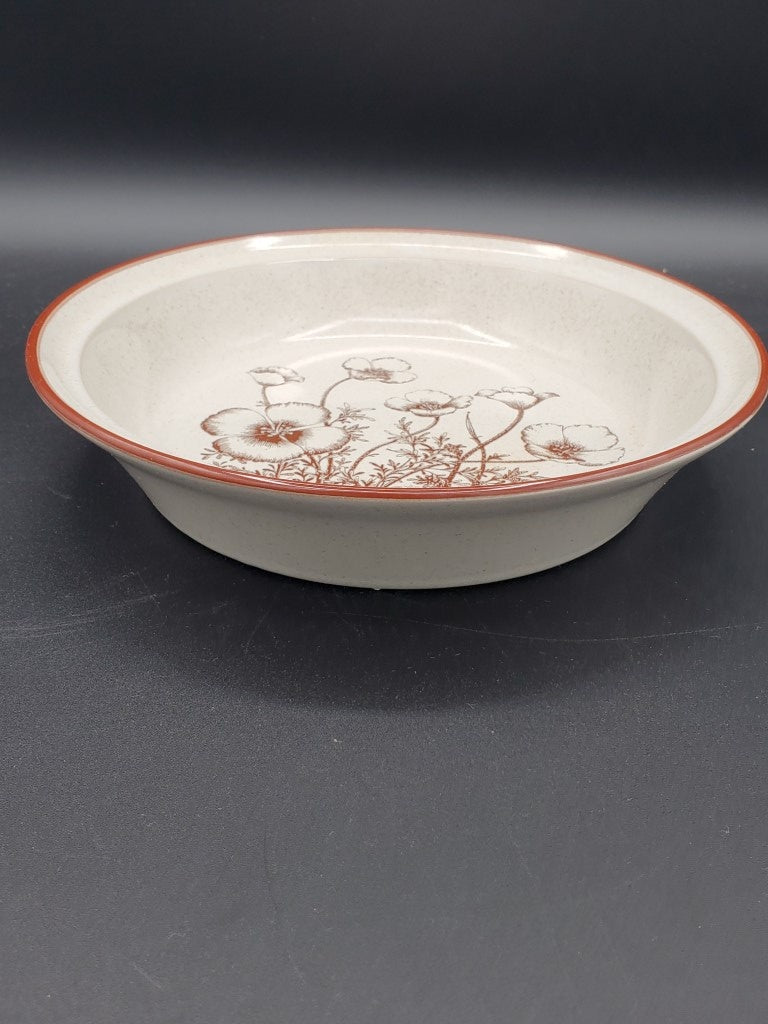 Noritake Desert Flowers Round Vegetable Bowl LK