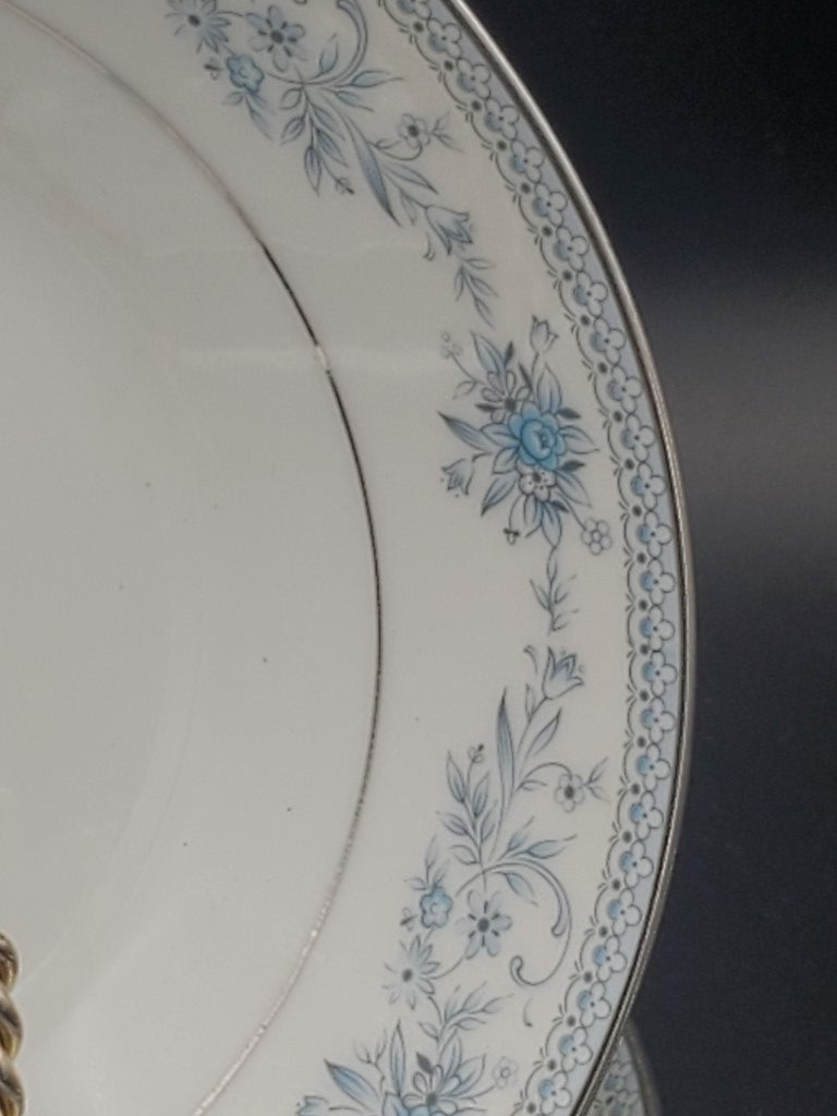 Set of 6 Noritake Blue Hill Coupe Soup Bowls LK