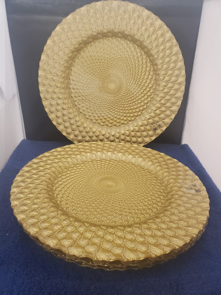 Set of 3 Impulse Gold Chargers