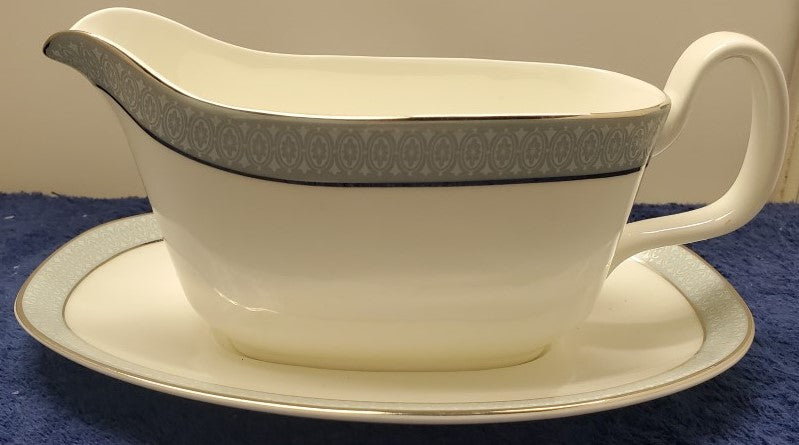 Royal Doulton Etude Gravy Boat and Underplate LK