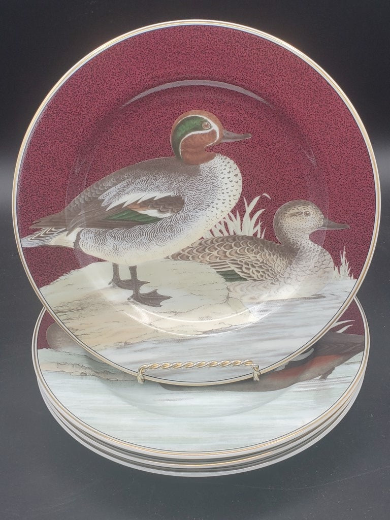 Set of 4 Fitz & Floyd Canard Salad Plates LK