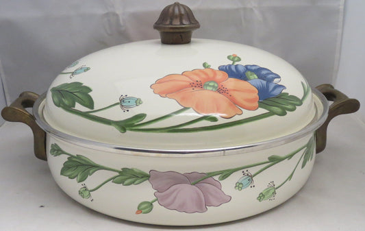 Villeroy And Boch Amapola 10" Metal Buffet Server