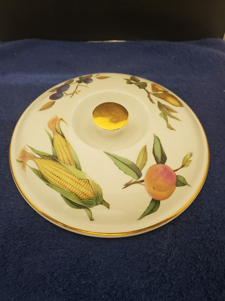 Royal Worcester Evesham Gold Lid