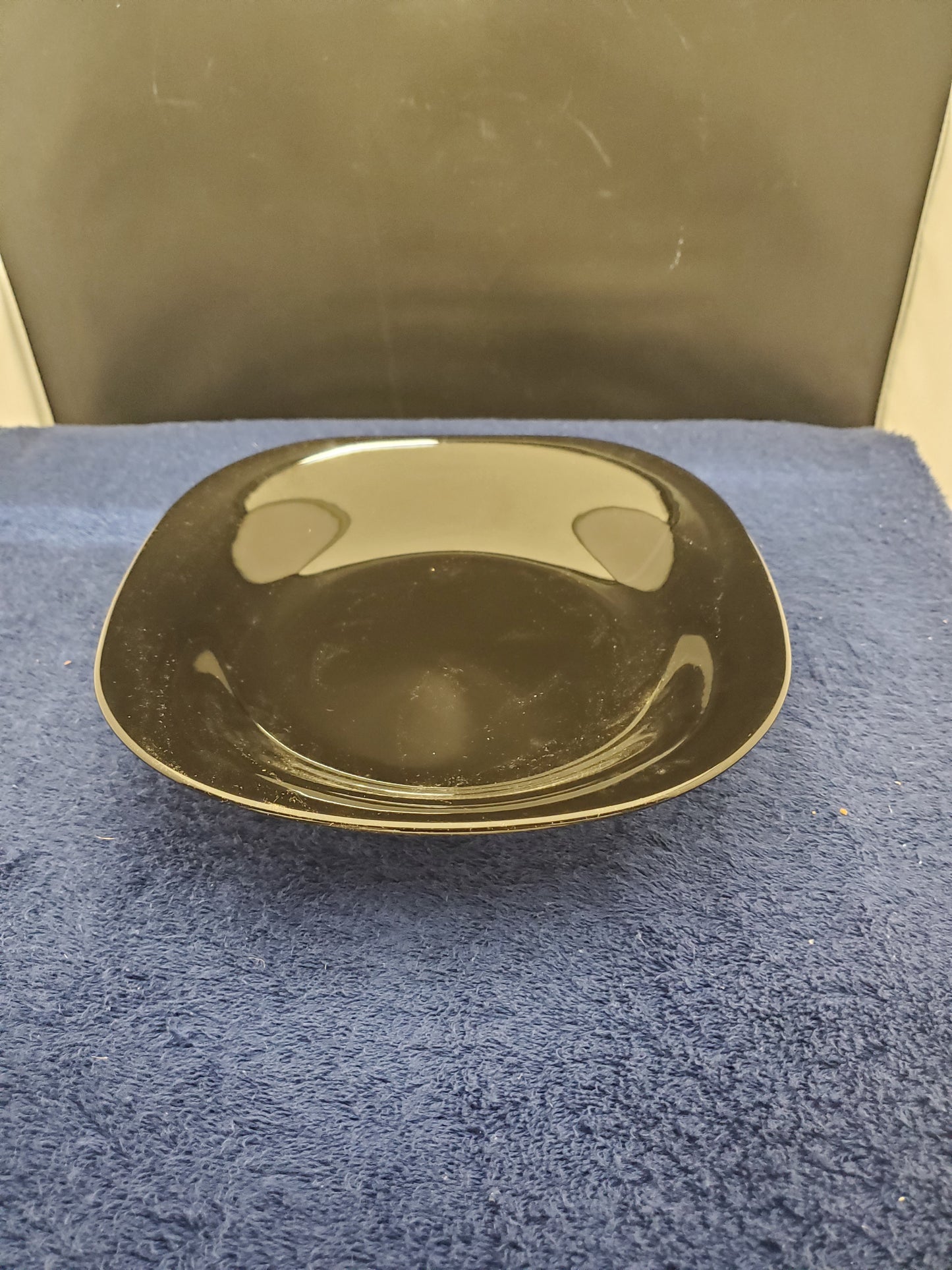 Set of 5 Mikasa Basic Black Coupe Soup Bowls