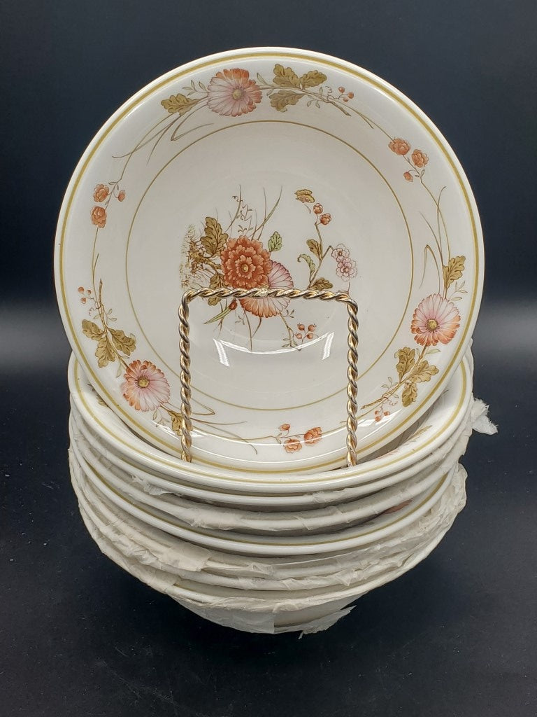 Set of 8 Noritake Hofgarten Coupe Cereal Bowls LK