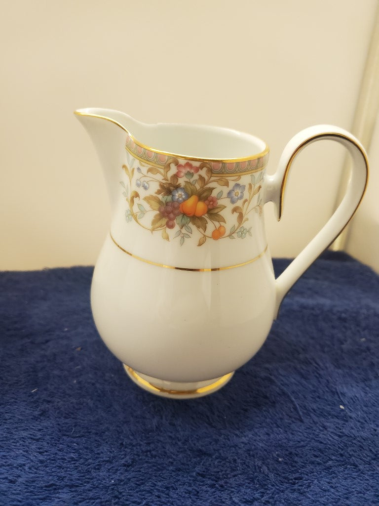 Noritake Harvesting Creamer & Sugar Bowl with Lid LK