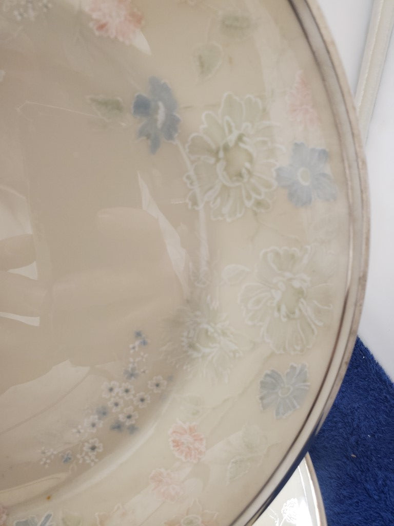 Set of 3 Lenox Nicole Dinner Plates LK