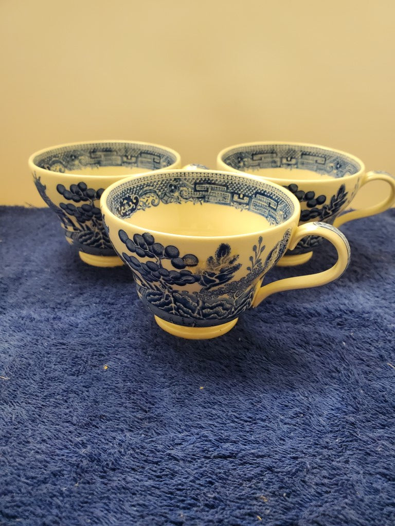Set of 3 Wedgwood Willow Cups LK