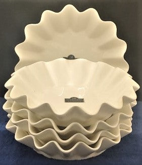 Set of 5 Ten Strawberry Street Fluted Dishs –