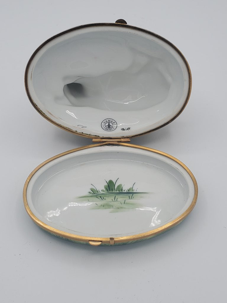 Chamart Limoges Set of 3 Hinged Boxes - Cow