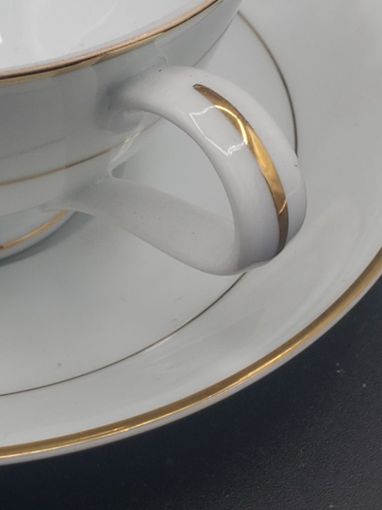 Set of 6 Noritake Dawn Cup & Saucer Sets LK