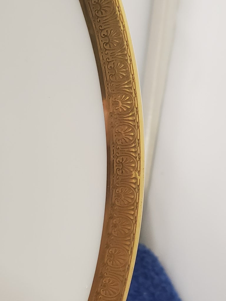 Set of 5 Royal Doulton Royal Gold Salad Plates LK