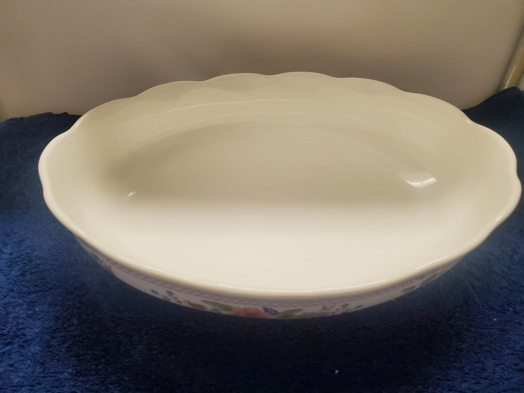 Lenox Wind Chimes Oval Vegetable Bowl LK