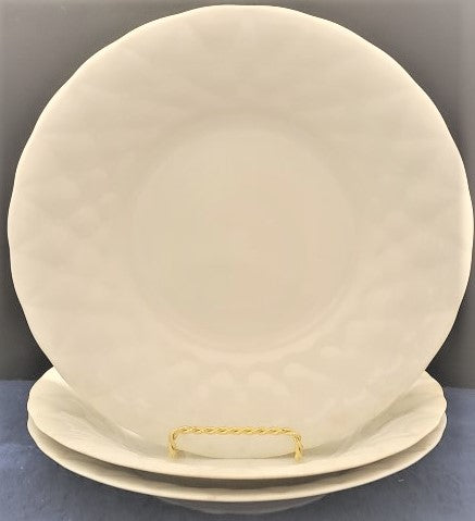 Set of 3 Denby Palladio White Rim Soup Bowls LK