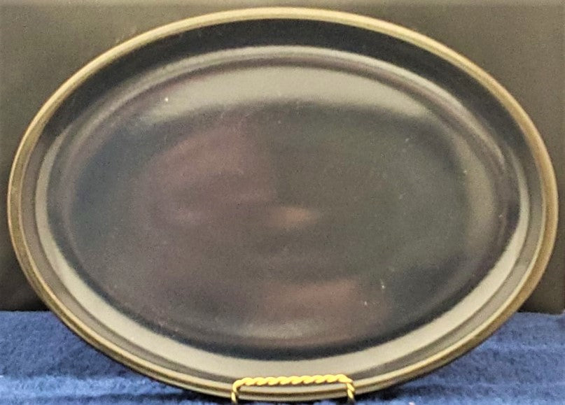 Denby Blue Kismet 12" Oval Serving Platter LK
