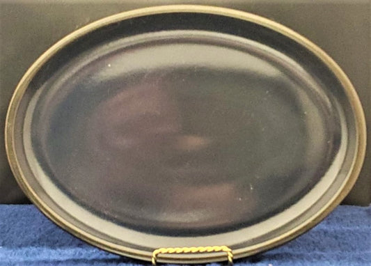 Denby Blue Kismet 12" Oval Serving Platter LK