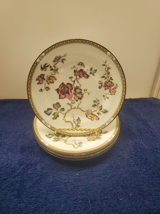 Set of 5 Wedgwood Swallow Bread & Butter Plates