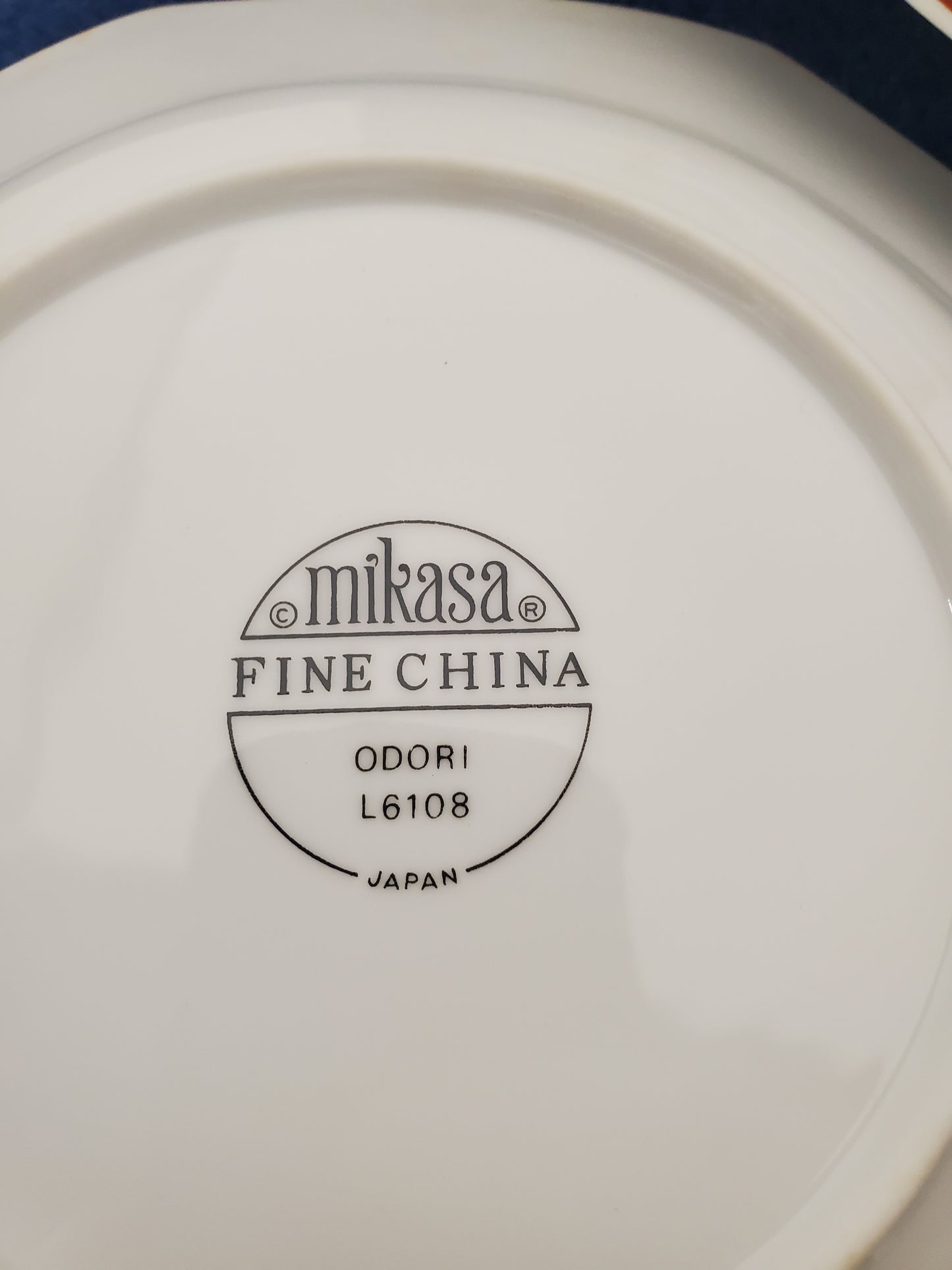 Set of 3 Mikasa Odori Round Soup Bowls LK