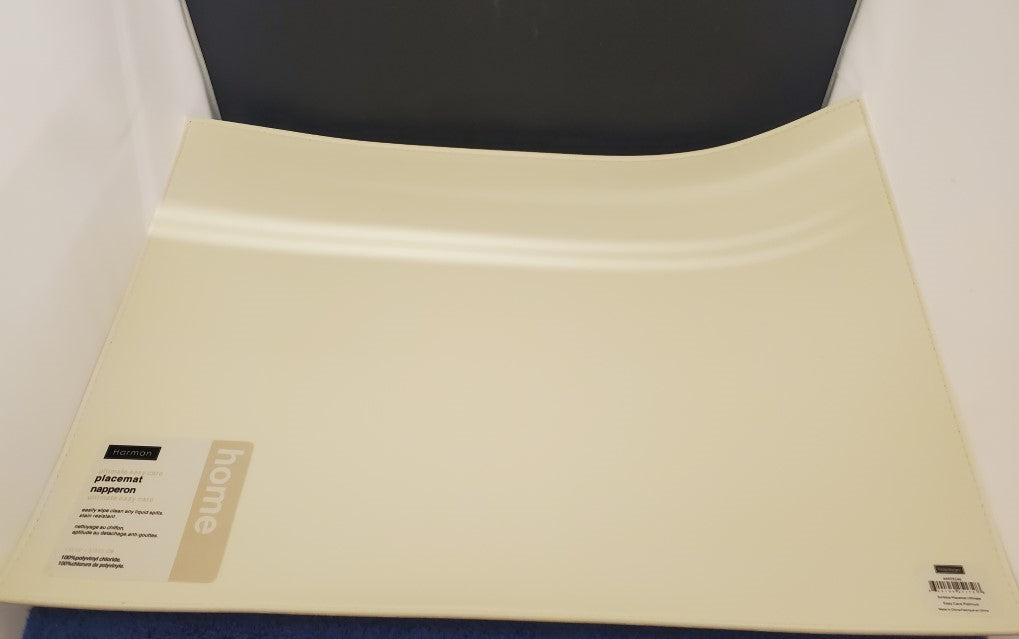 Set of 6 Harman Scribble Ultimate (Easy Care) Platinum Placemats