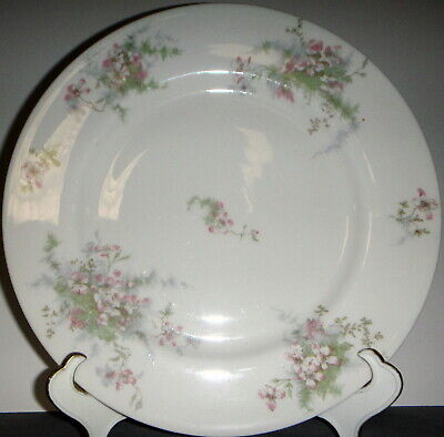 Set of 4 Haviland Apple Blossom (New York) Salad Plates (No Gold Trim)