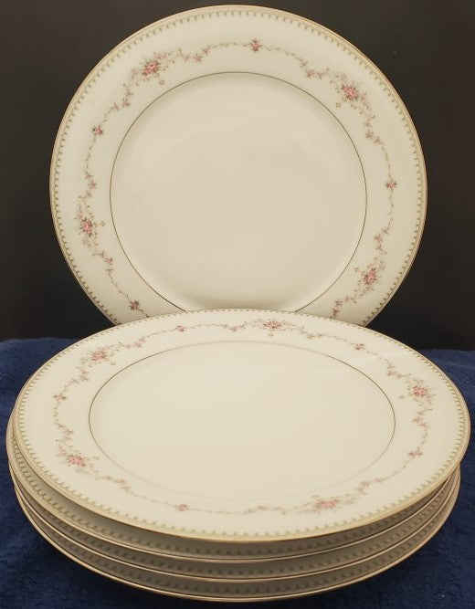 Set of 5 Noritake Fairmont Dinner Plates LK