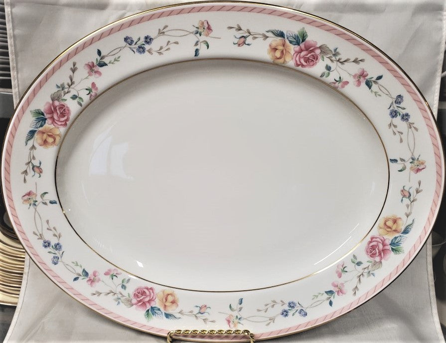 Lenox English Rose 13" Oval Serving Platter –