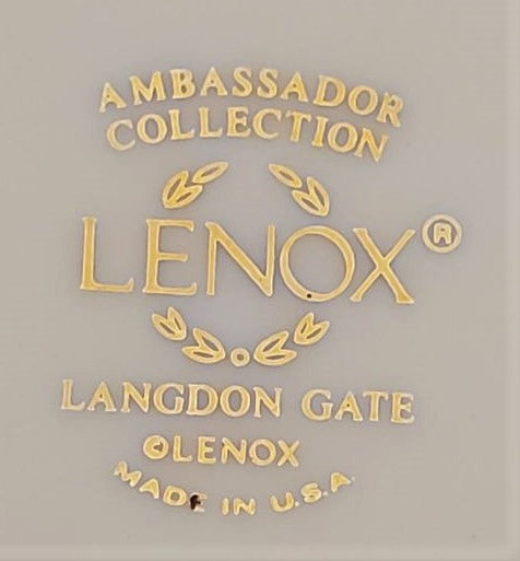 Set of 6 Lenox Langdon Gate Bread & Butter Plates