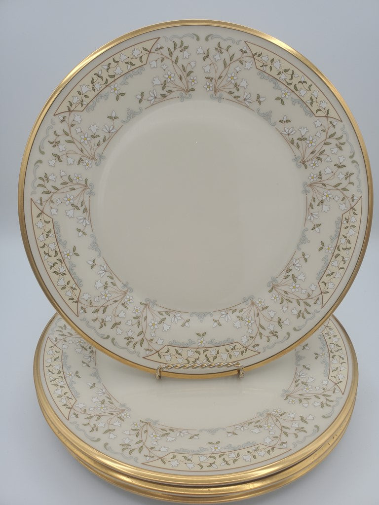 Set of 6 Lenox Meadow Song Dinner Plates LK
