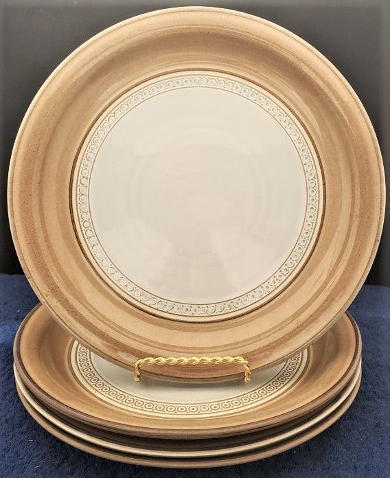 Set of 4 Denby Seville Dinner Plates LK