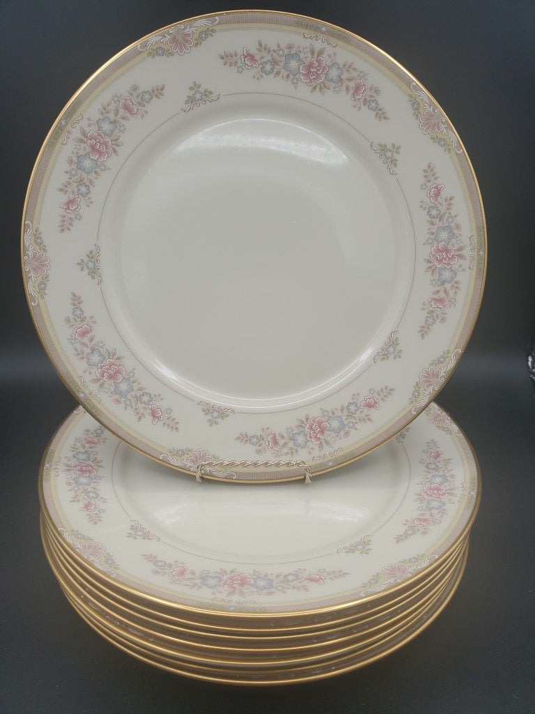 Set of 8 Lenox Chesapeake Dinner Plates LK