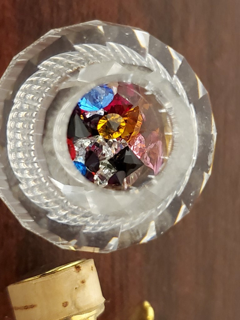 Swarovski Secrets Rose Vase/ Flacon - With Stones