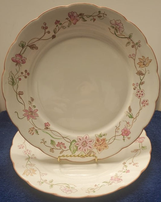 Set of 2 Lenox Parasol Dinner Plates LK