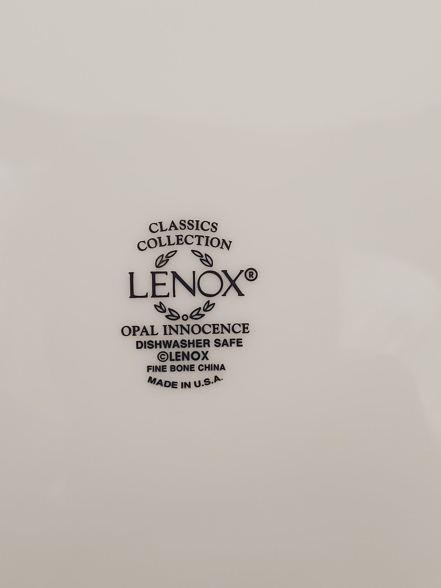 Set of 6 Lenox Opal Innocence Cup & Saucer Sets - New