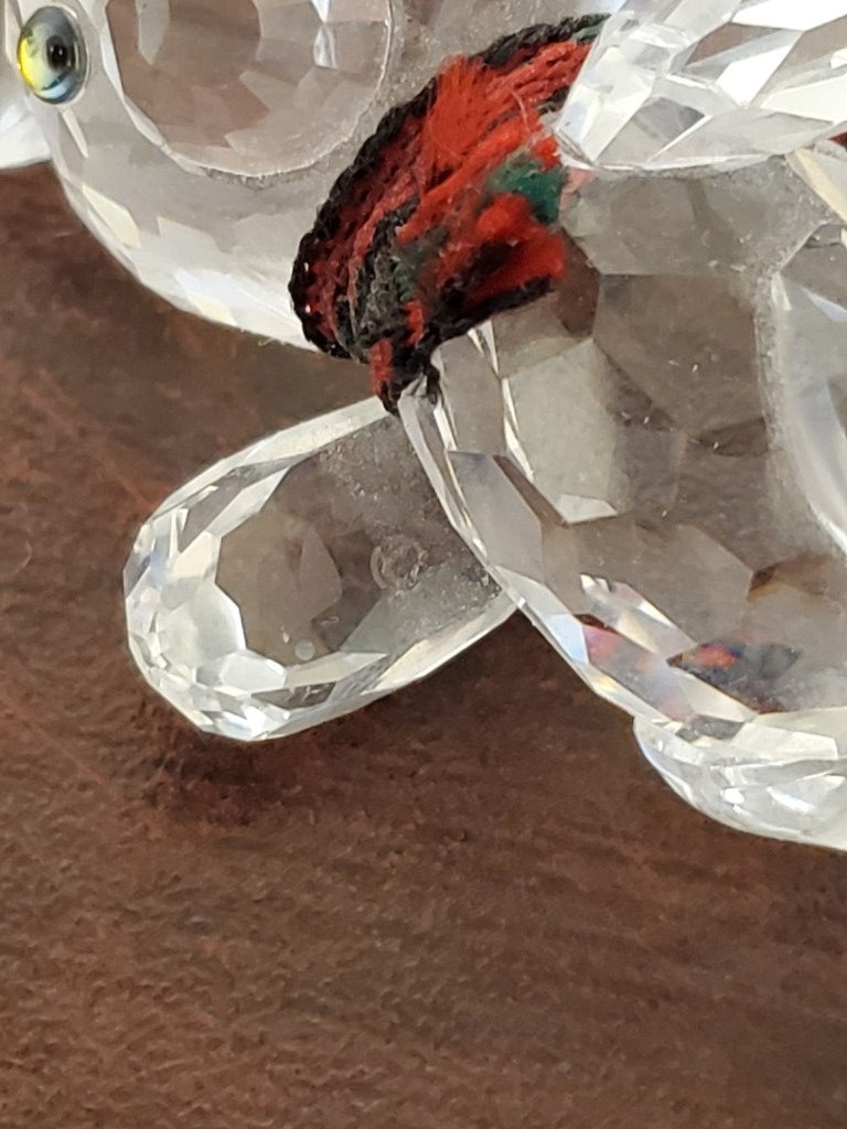 Swarovski Figurines Bear on Skis