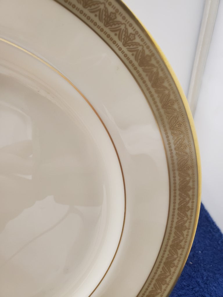 Set of 2 Lenox Greenfield Dinner Plates LK