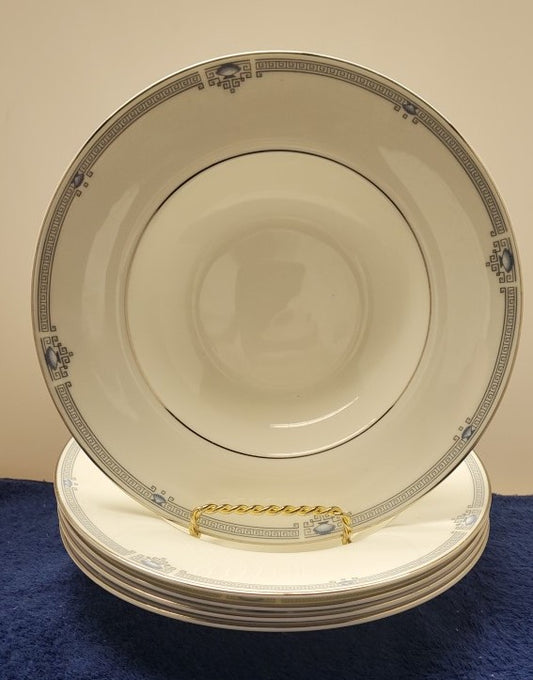 Set of 5 Royal Doulton Woodward Rim Soup Bowls