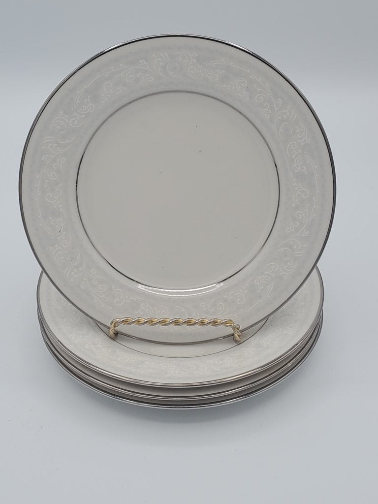 Set of 4 Noritake Trudy Bread & Butter Plates LK