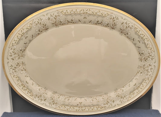 Lenox Meadow Song 16" Oval Serving Platter