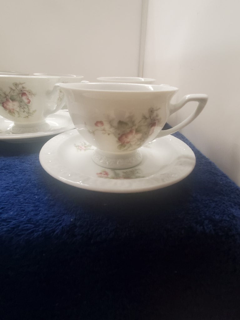 Set of 8 Rosenthal Mandarin Cup & Saucer Sets LK