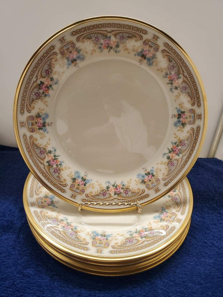 Set of 5 Lenox Versailles Salad Plates LK