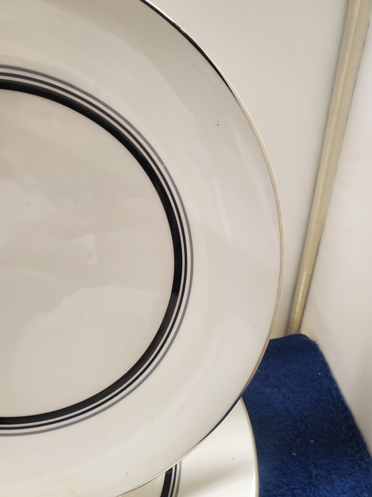 Set of 5 Royal Doulton Eternity Dinner Plates LK