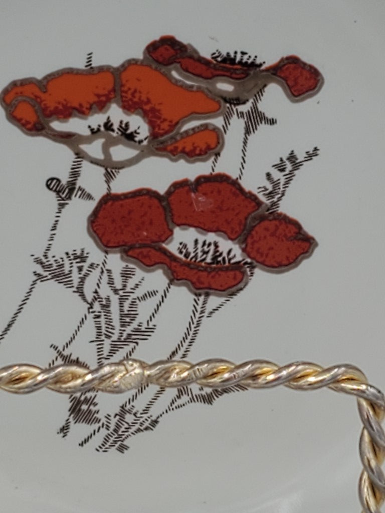 Set of 4 Royal Doulton Fieldflower Coupe Soup Bowls LK