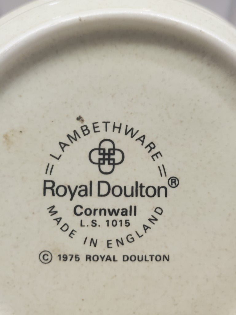 Set of 2 Royal Doulton Cornwall Cereal Bowls LK