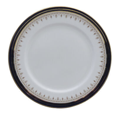 Set of 4 Aynsley, John Leighton Cobalt (Smooth) Salad Plates