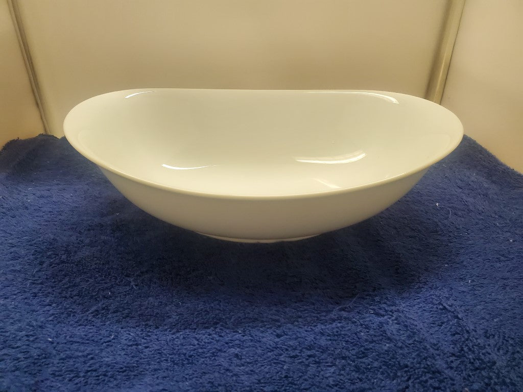 Noritake Lace White Oval Vegetable Bowl LK