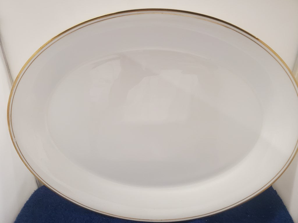Royal Doulton Gold Concord Oval Serving Platter LK