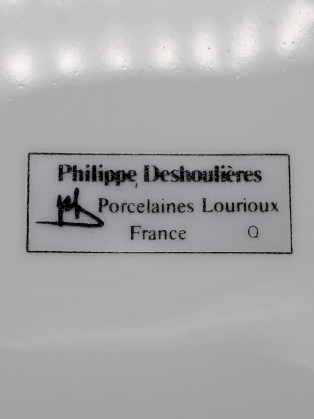 Philippe Deshoulieres Louis Lourioux Wild Flower Lot of Seven Pieces - Salad Bread Plates Cup & Saucer LK