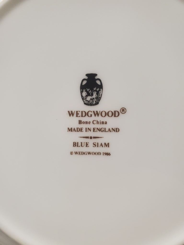 Wedgwood Blue Siam Rim Soup Bowl LK