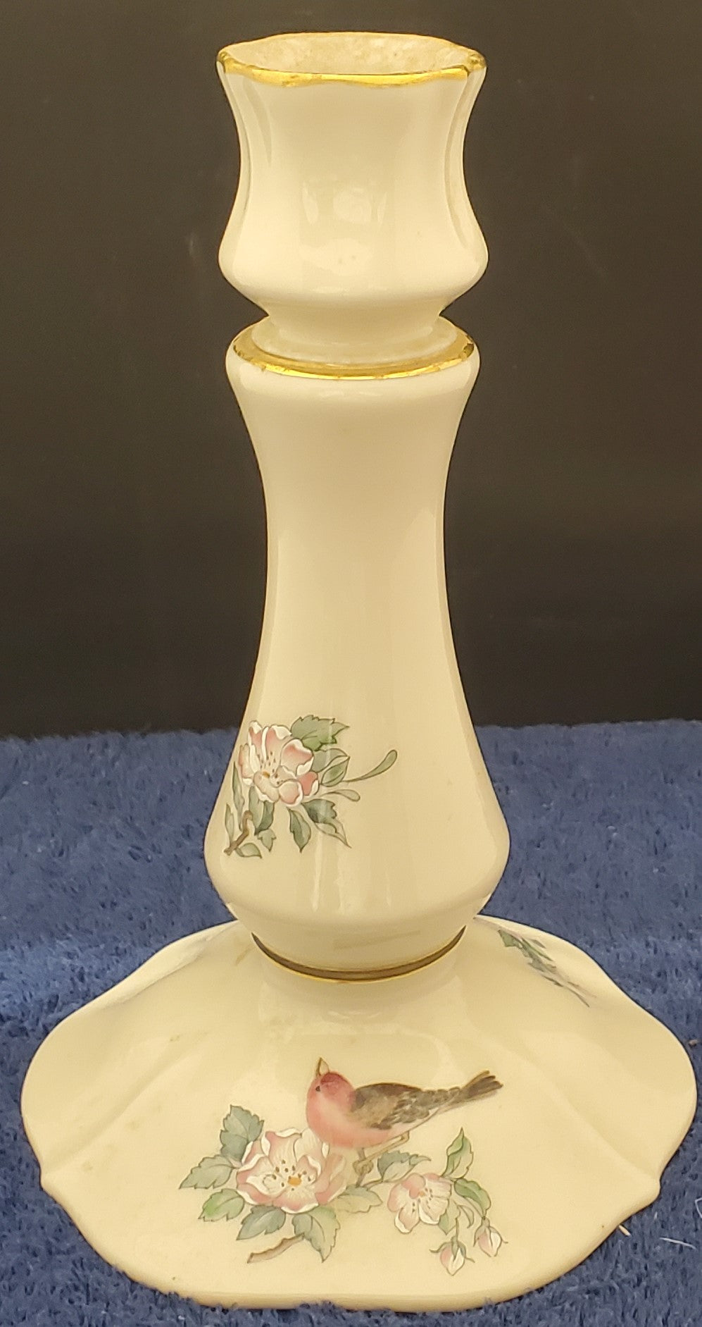 Lenox Serenade Candlestick (Imperfect)