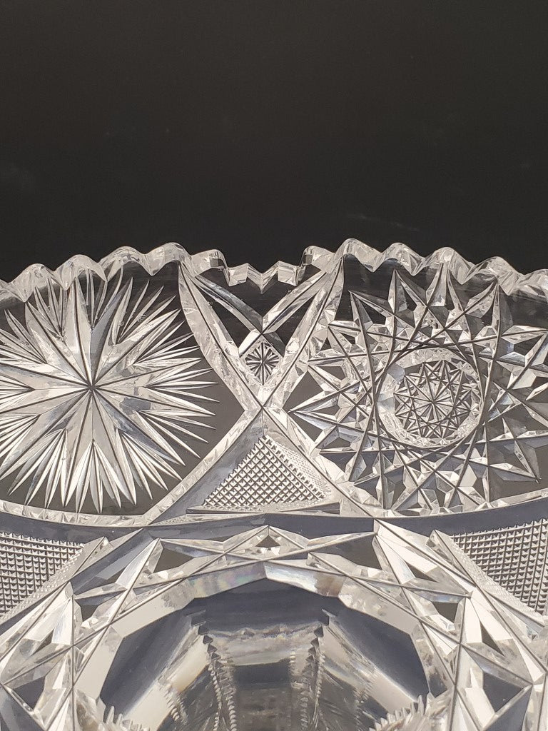 Unkown Unkown (Style 1) Crystal Compote on Pedestal